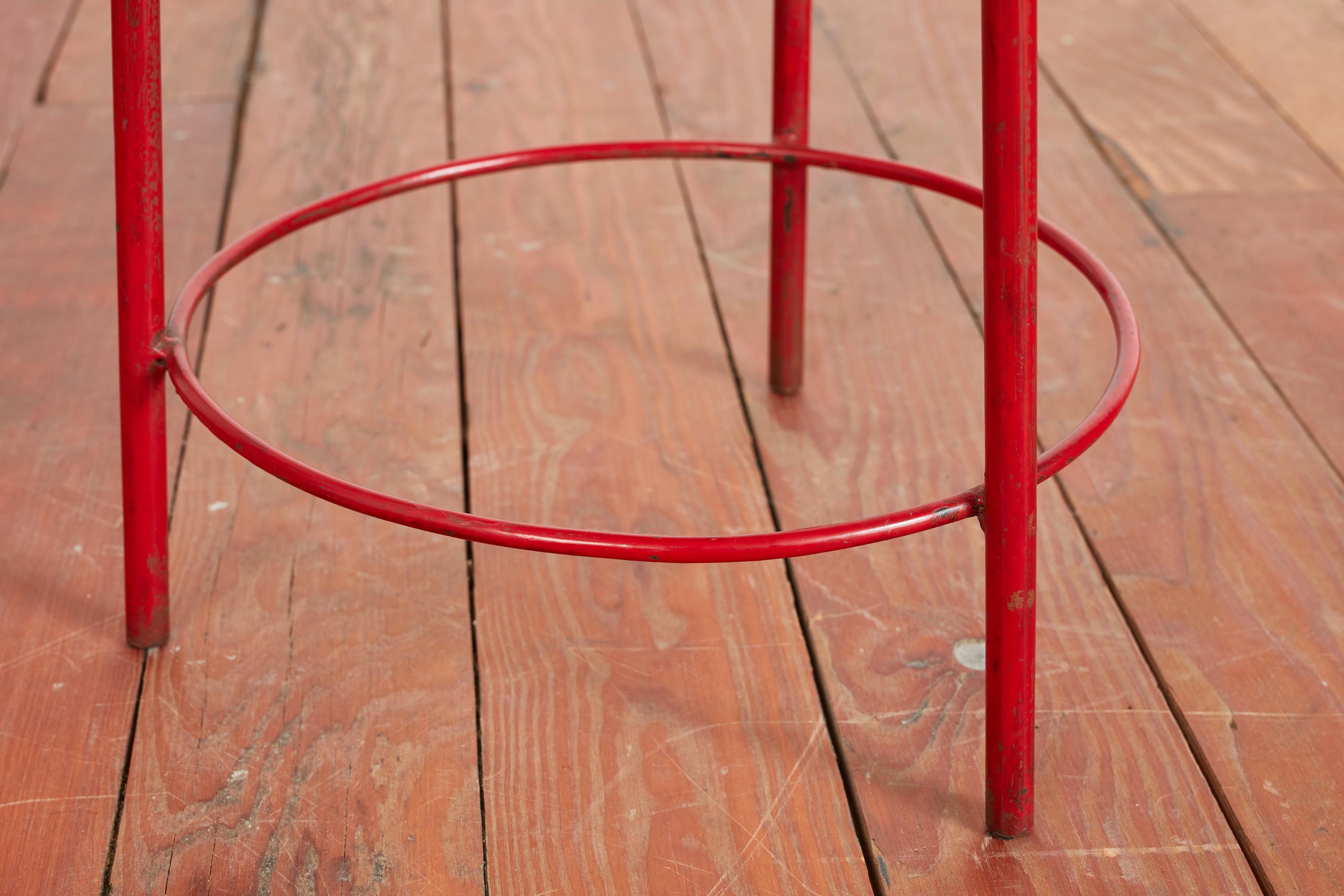 French Pierre Jeanneret Stool For Sale