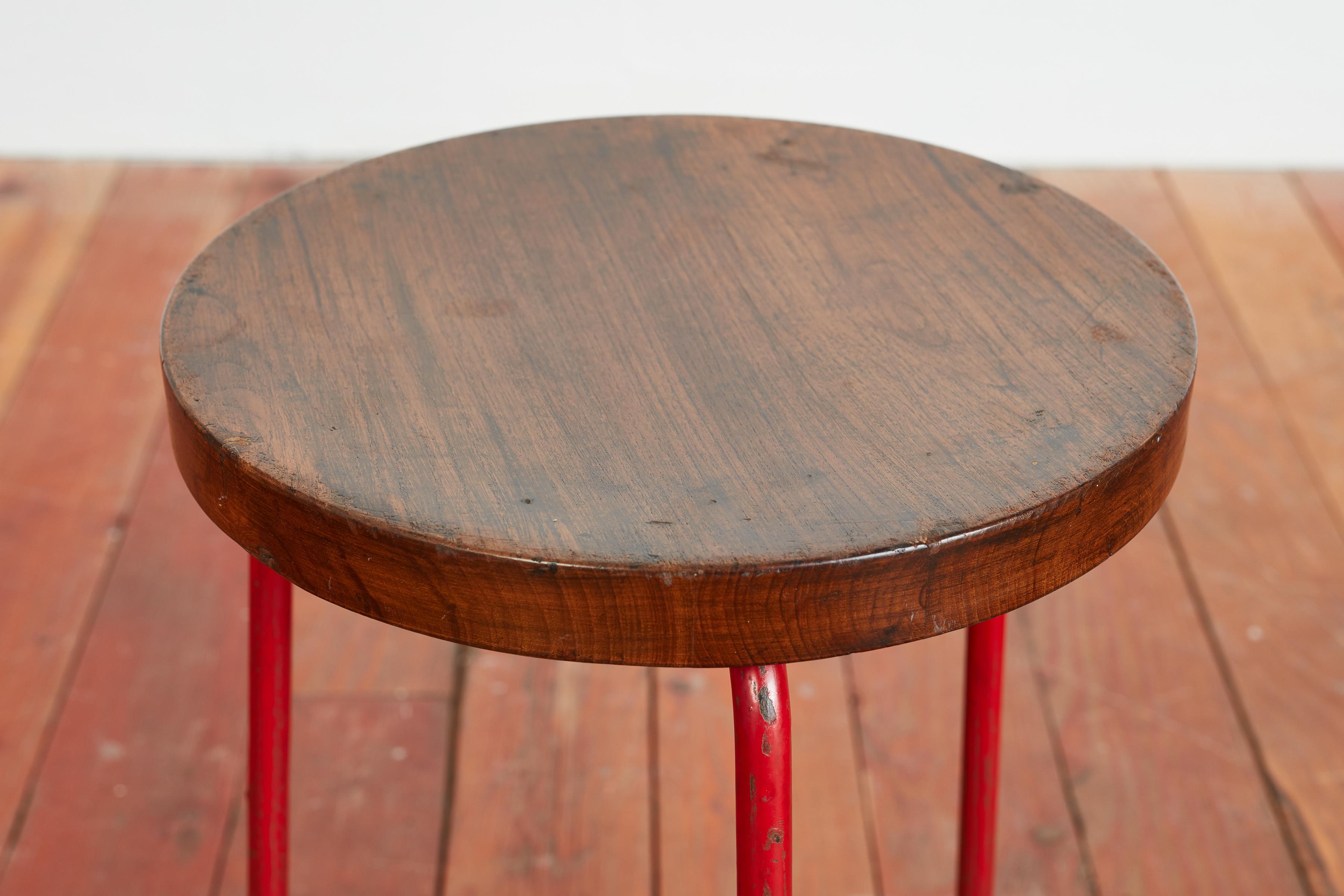 Pierre Jeanneret Stool In Good Condition For Sale In Beverly Hills, CA