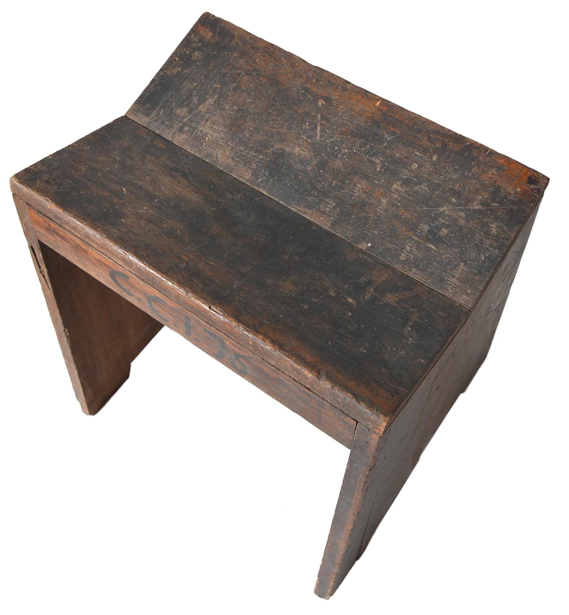 pierre jeanneret sewing stool