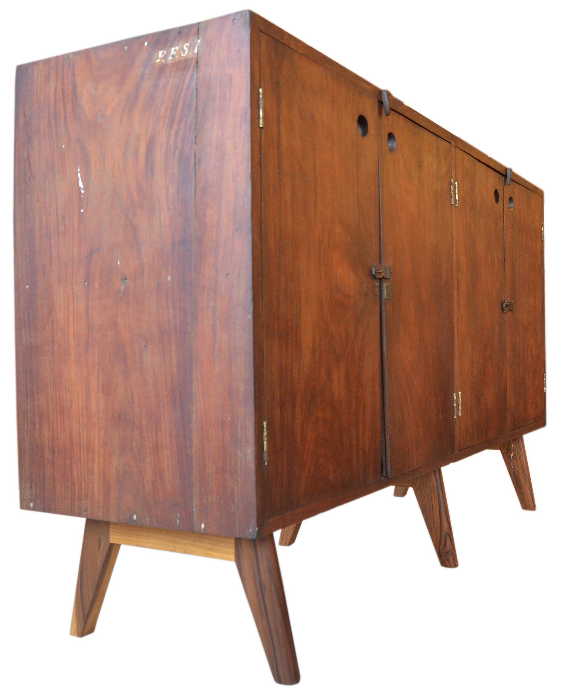 Mid-Century Modern Pierre Jeanneret Storage Unit For Sale