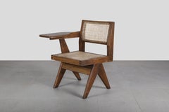 Silla de estudiante de Pierre Jeanneret / Auténtica silla de estilo Mid-Century Modern PJ-SI-26-E