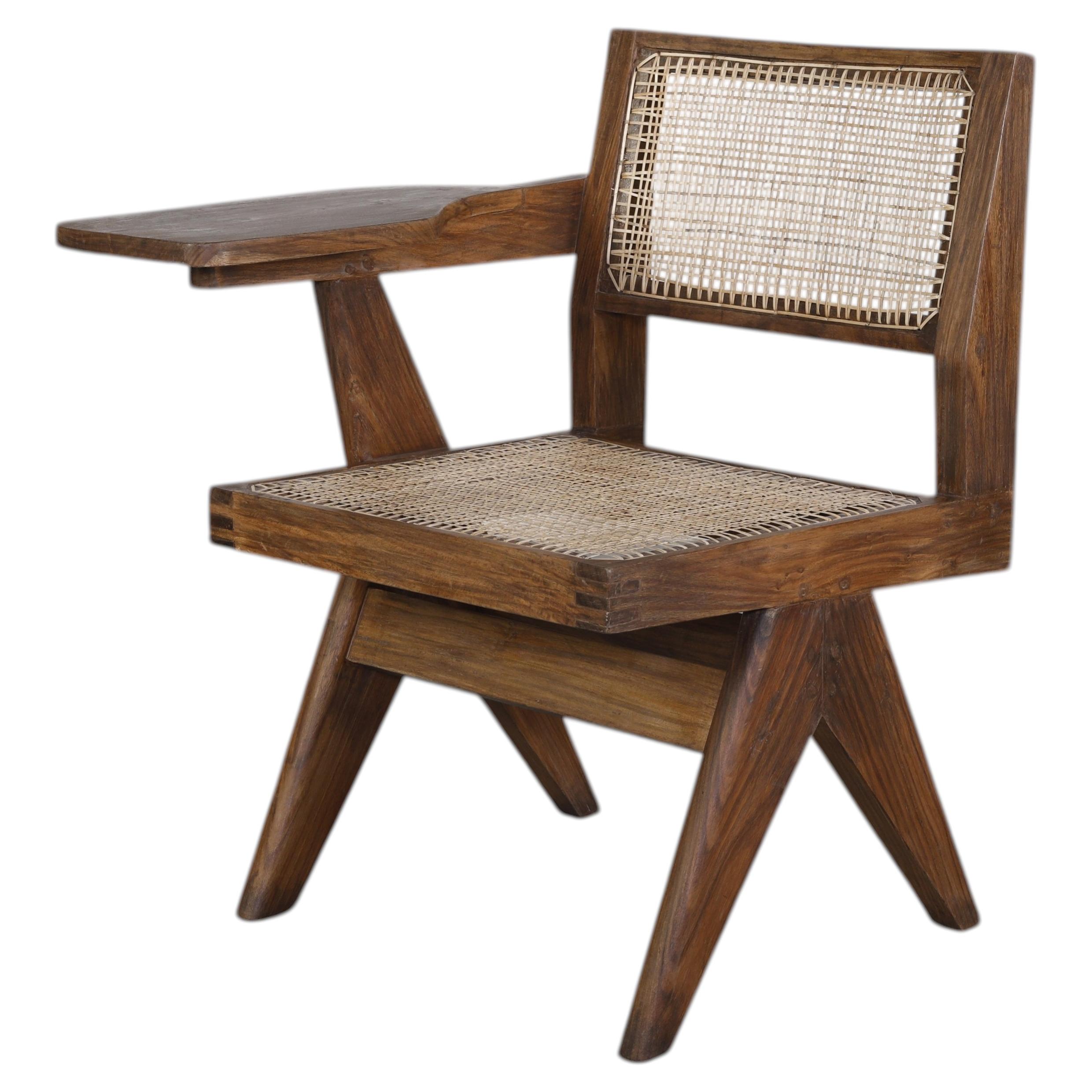 Silla de estudiante de Pierre Jeanneret / Auténtica silla de estilo Mid-Century Modern PJ-SI-26-E en venta