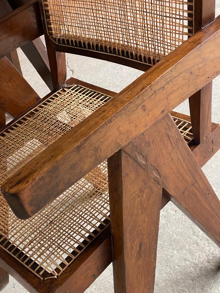 Pierre Jeanneret Student Desk and Office Chair Chandigarh India Circa 1959 2
