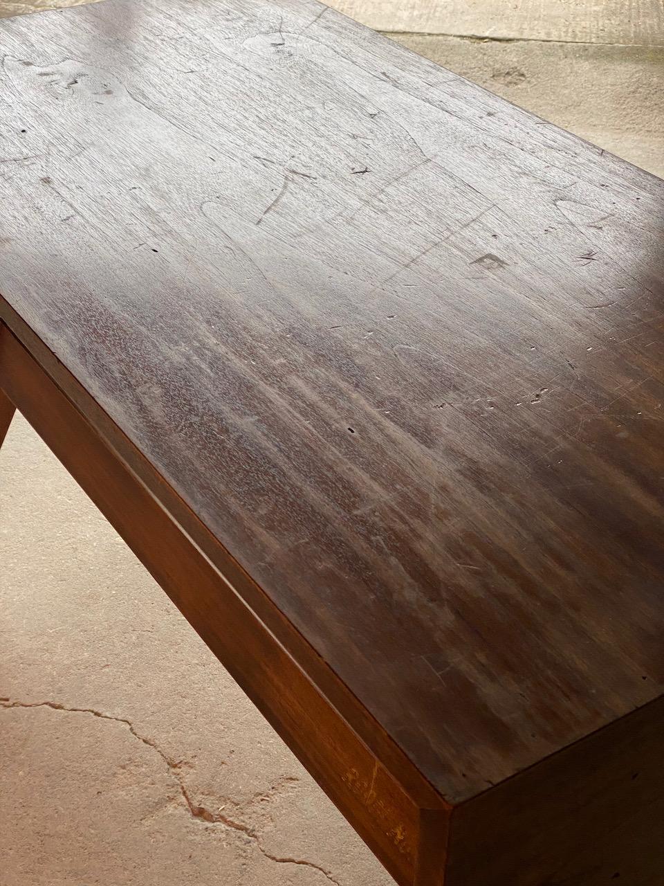 Pierre Jeanneret Student Library Desk & V Leg Chair Chandigarh 7