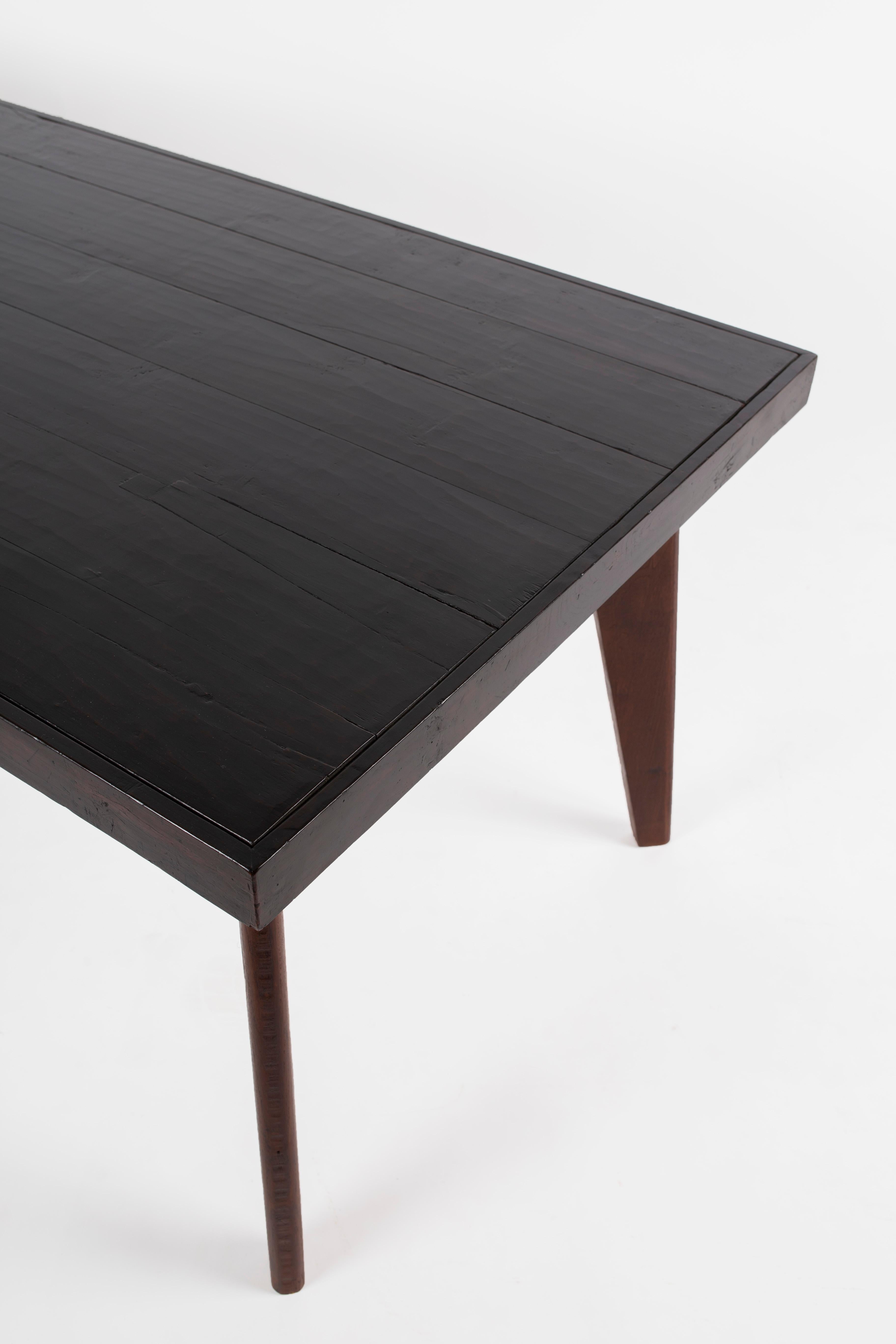 Stained Pierre Jeanneret Table, Circa 1960