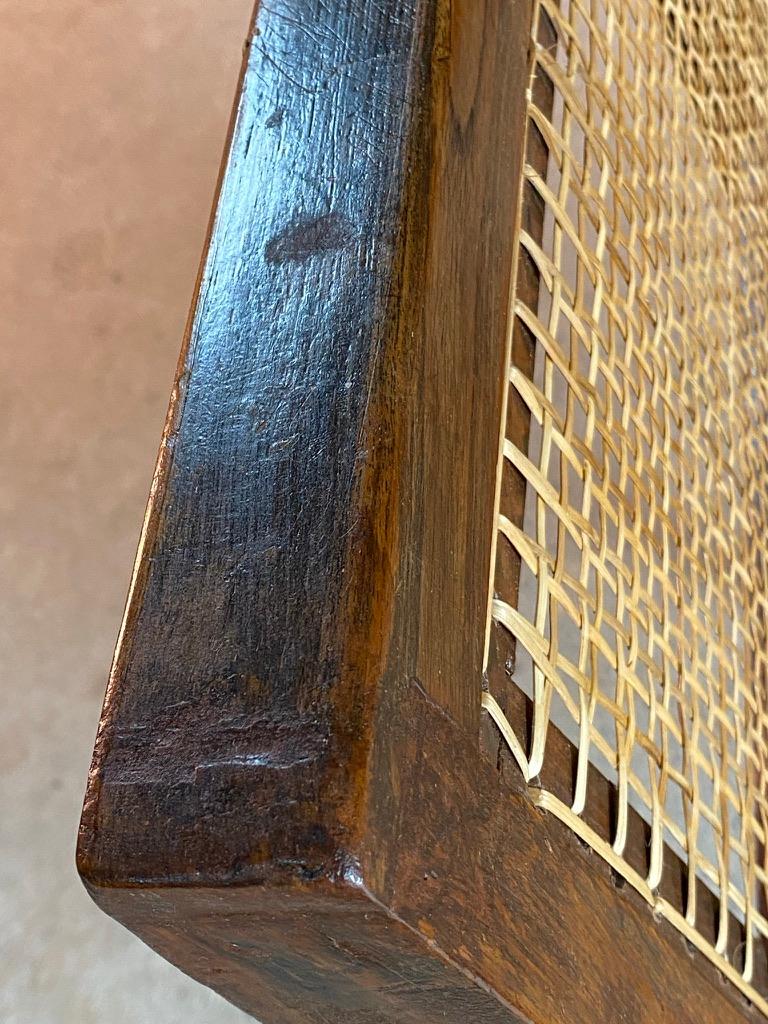 Pierre Jeanneret ‘Take Down’ Teak Armchairs Set of Eight Chandigarh Circa 1955 For Sale 11