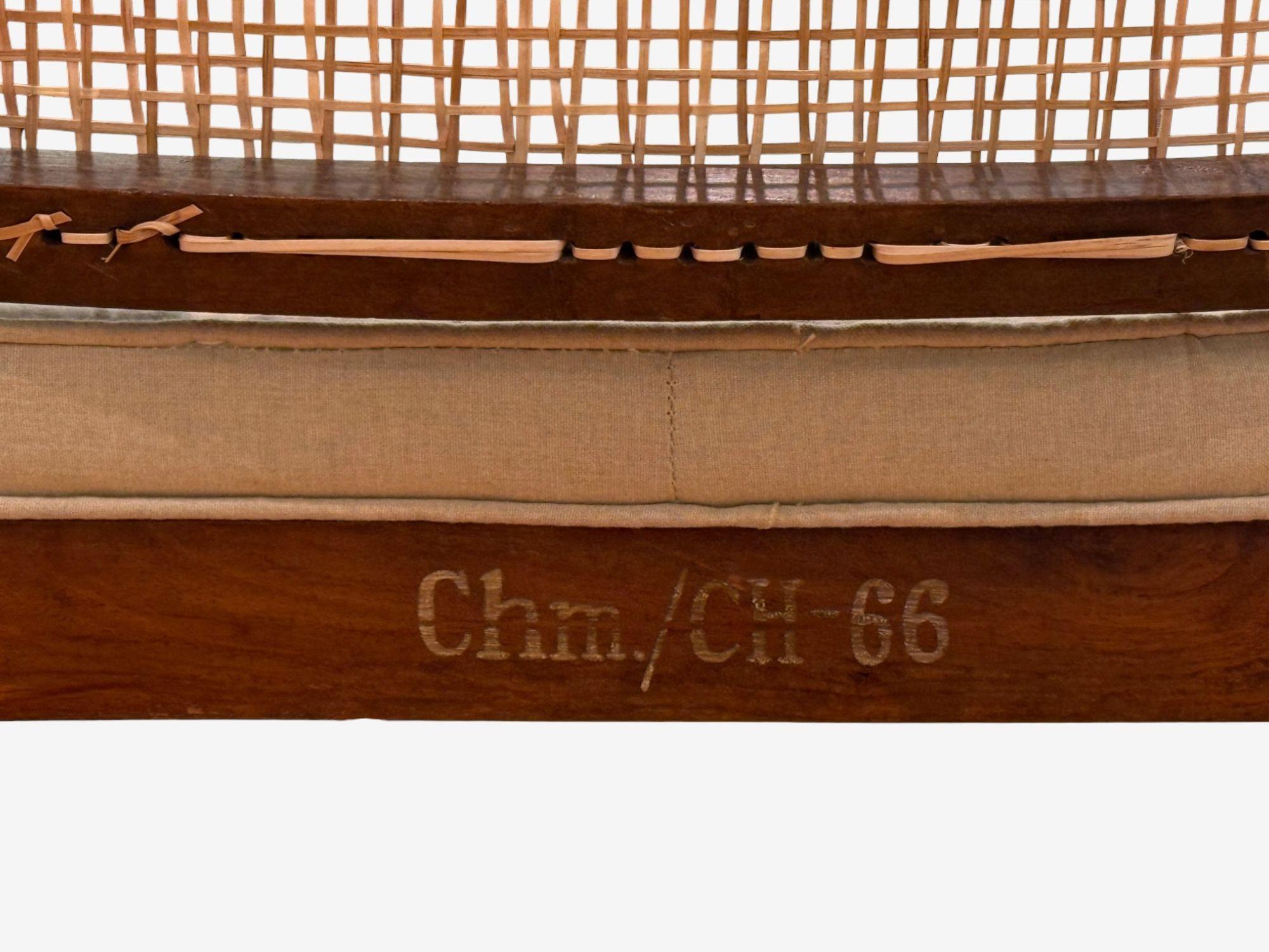 Pierre Jeanneret, Teakholz, Rohr, Sechs schwebende Esszimmerstühle mit schwebender Rückenlehne, Chandigarh, 1960er Jahre im Angebot 2