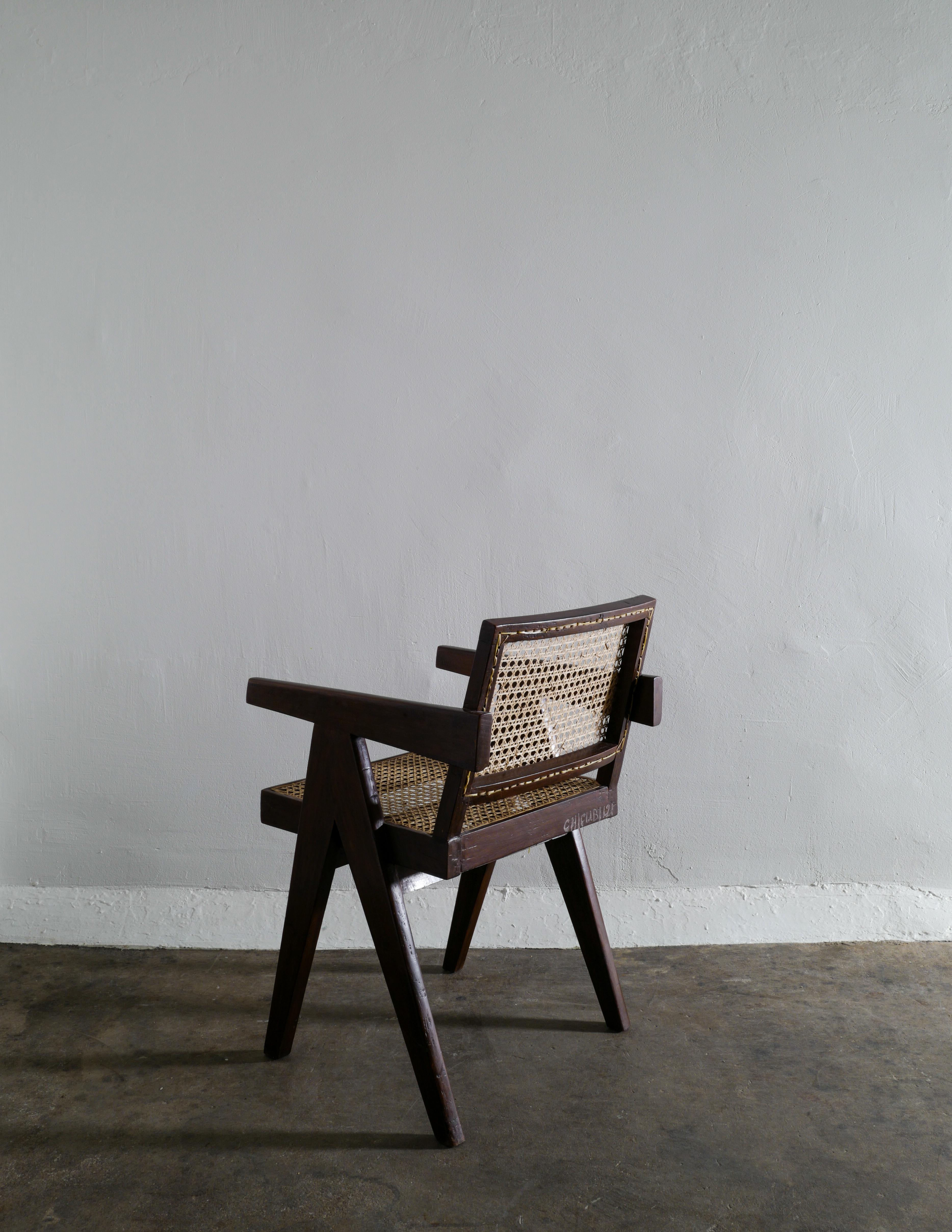 Mid-Century Modern Pierre Jeanneret Teak Mid-Century 