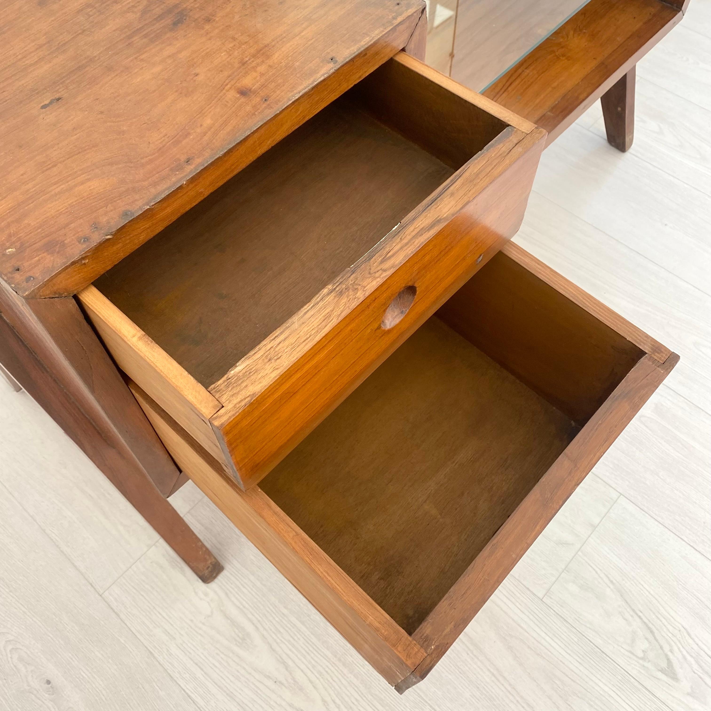Teck Vanité Pierre Jeanneret, années 1950 Chandigarh en vente