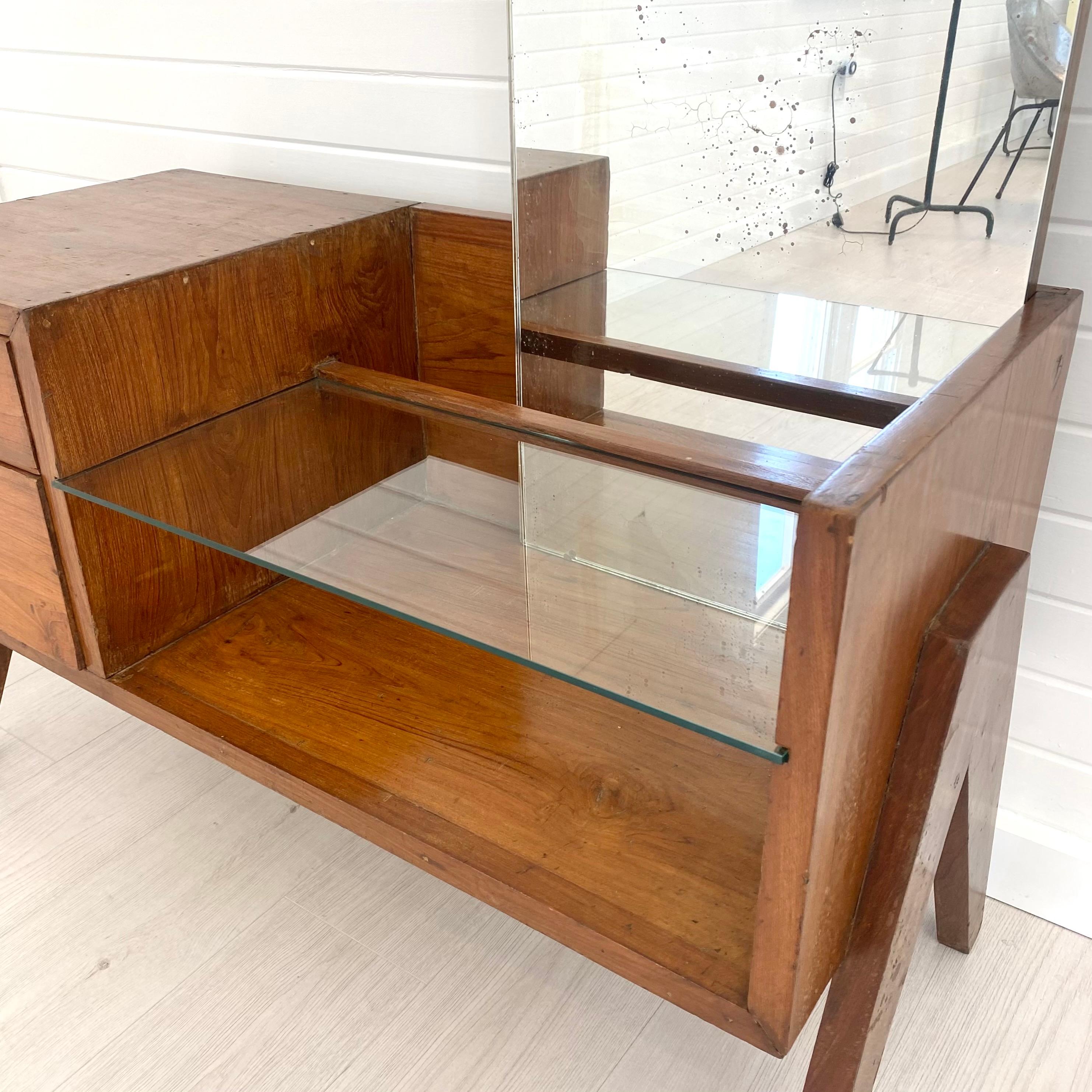 Vanité Pierre Jeanneret, années 1950 Chandigarh en vente 2