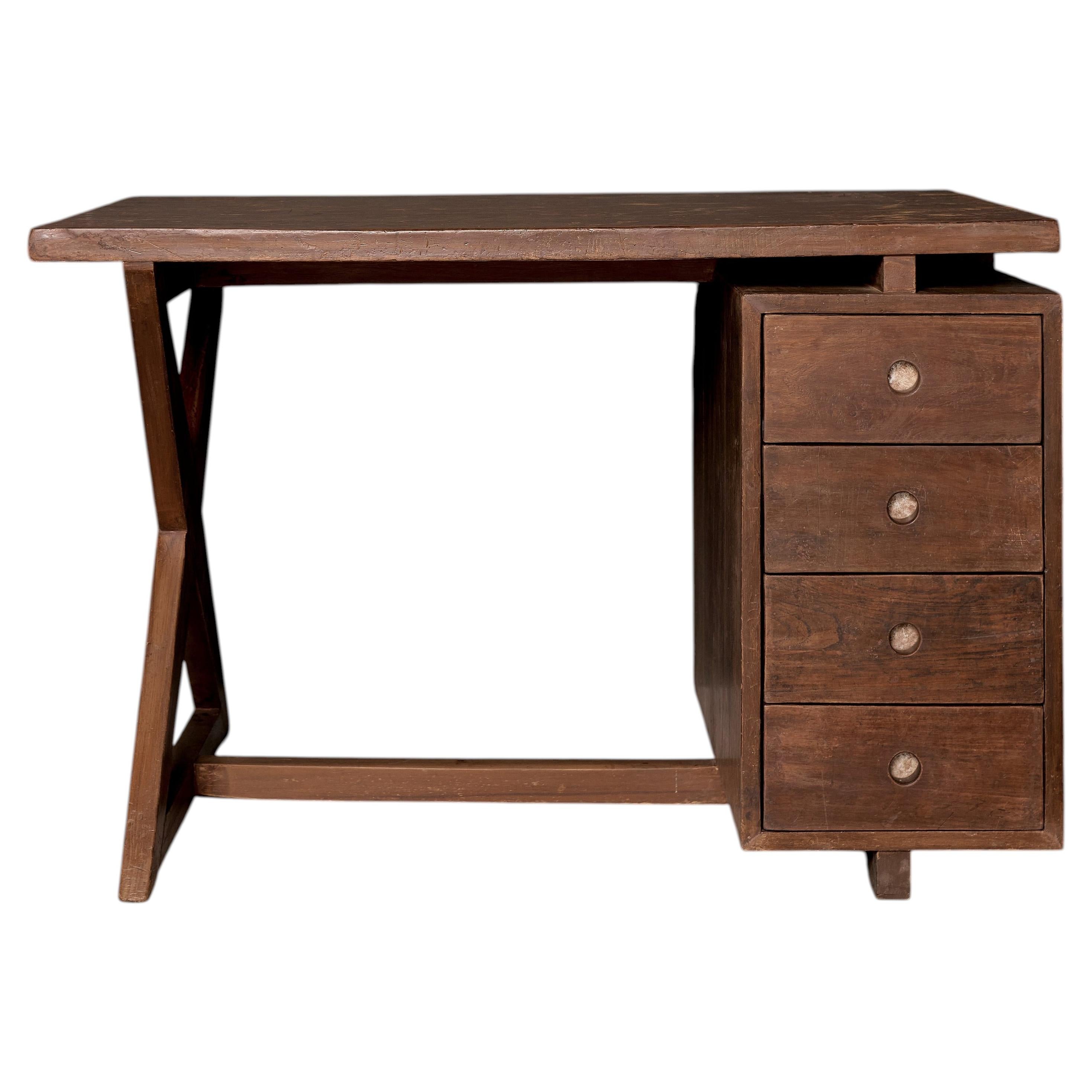 Bureau de Pierre Jeanneret, Université du Panjab, Chandigarh, vers 1960 en vente