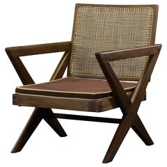 Pierre Jeanneret X-Easy Sessel Authentischer Mid-Century Modern Sessel Chandigarh