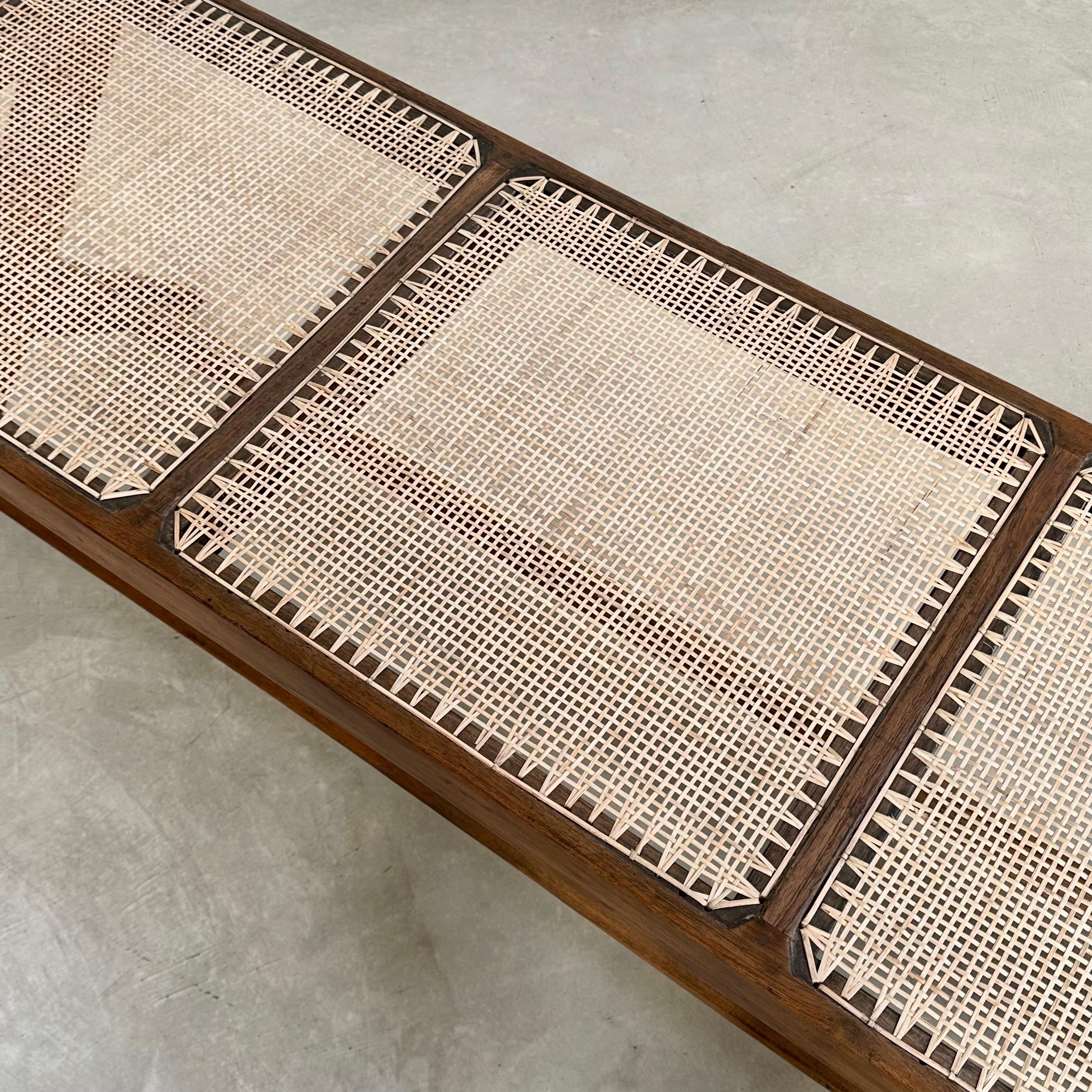 Pierre Jeanneret X Leg Bench, 1950s Chandigarh 6