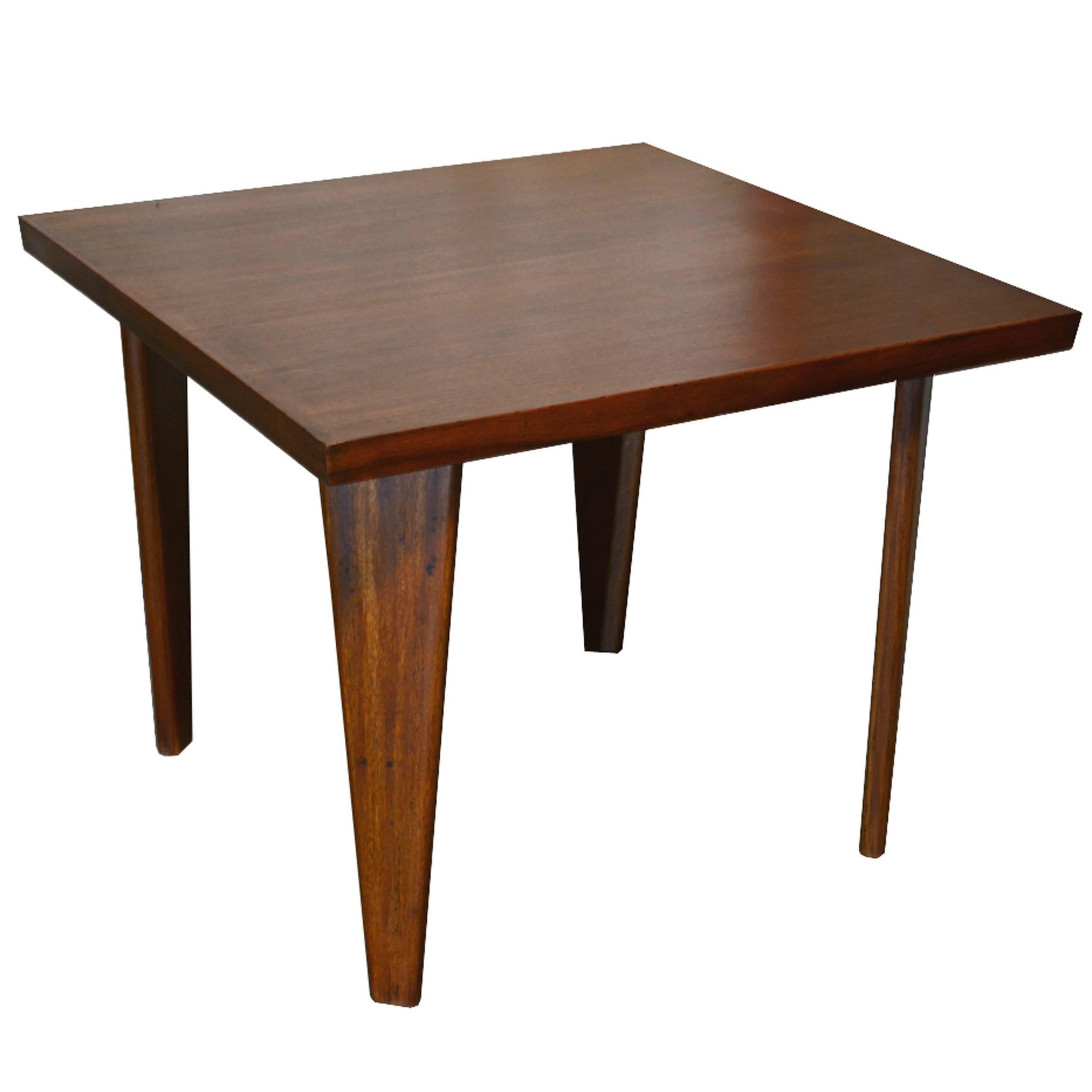 Pierre Jeanneret, Square Table for the Administration Building in Chandigarh For Sale