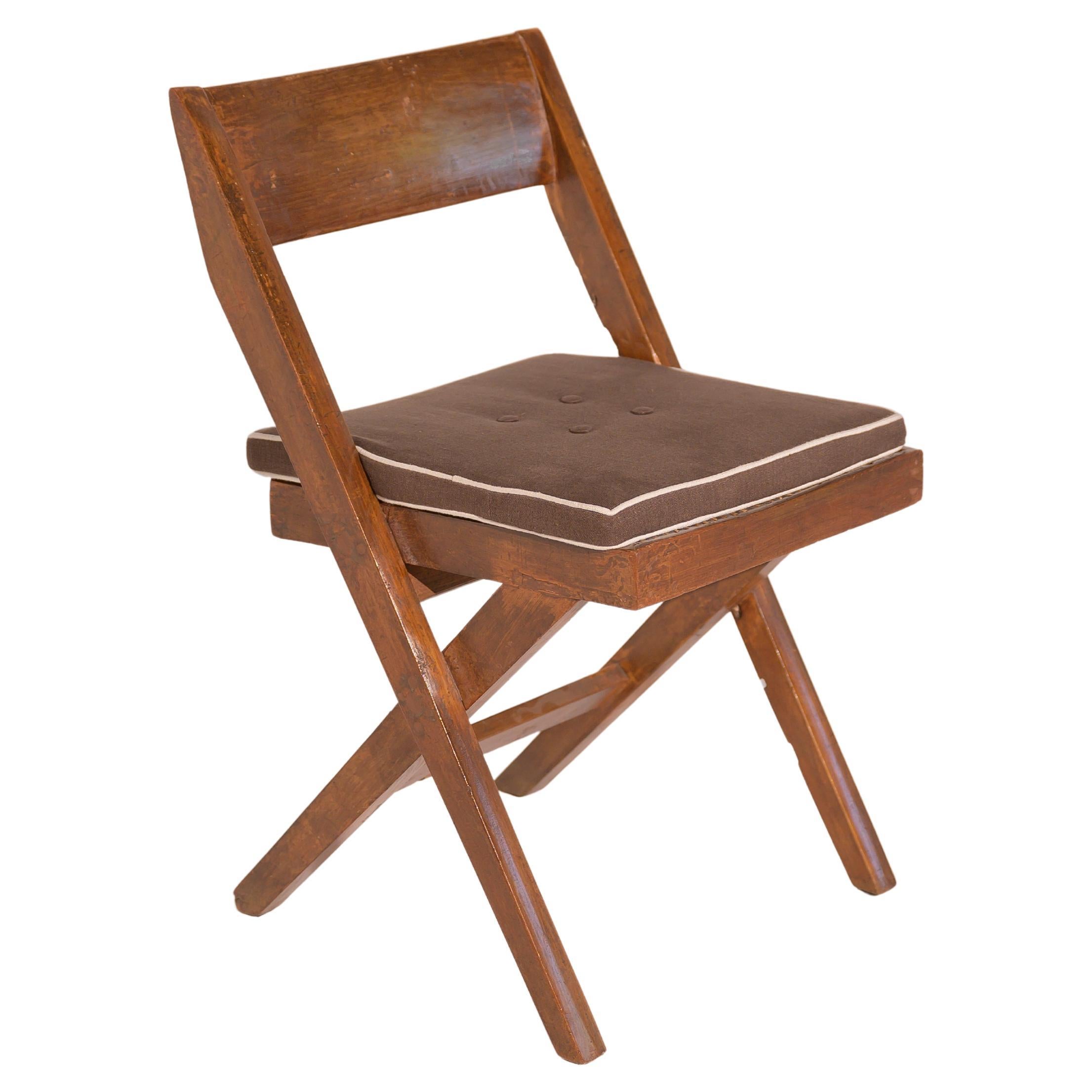 Pierre Jeanrenet Library Chair For Sale