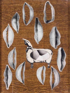 1960's French Pop Art collage 'La Pentacote'