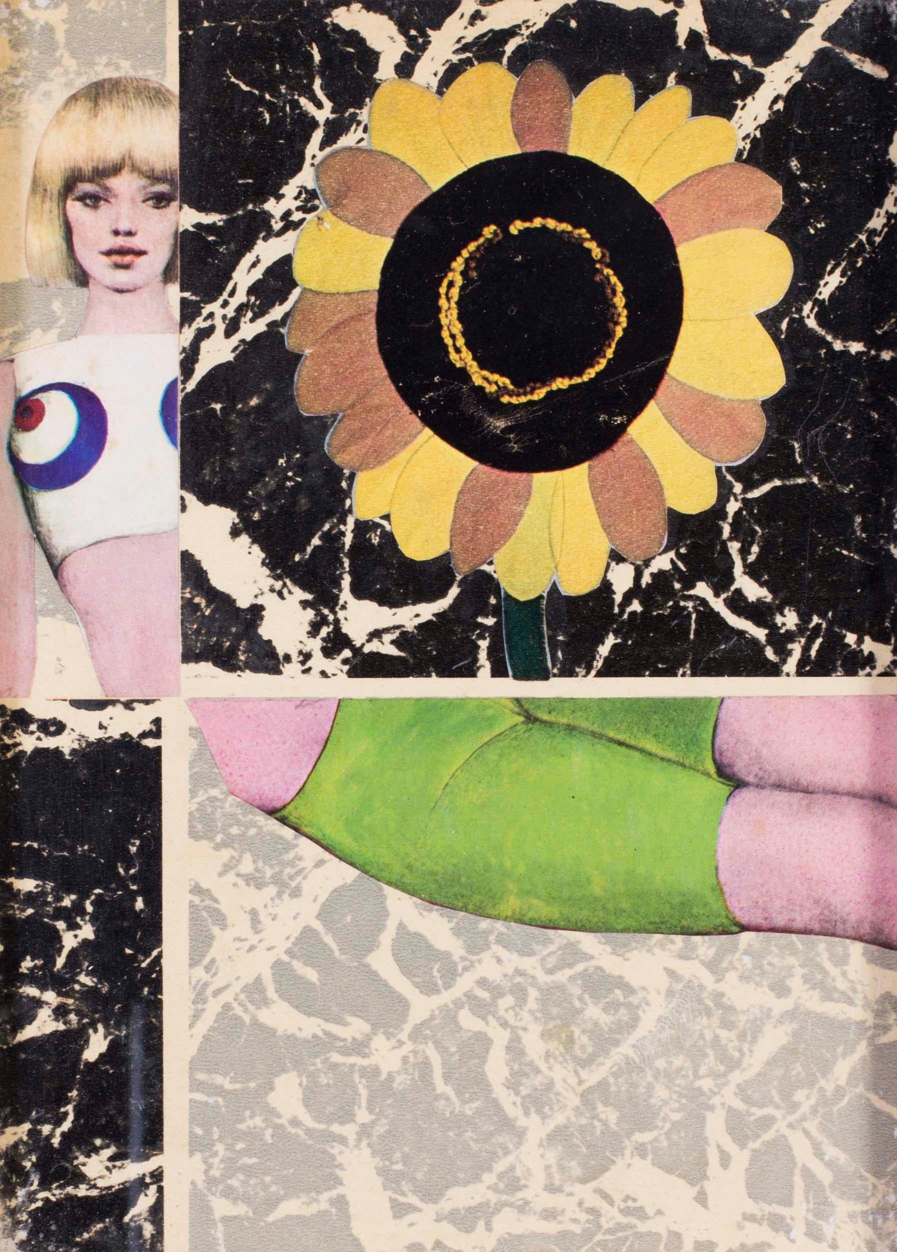 collage sunflower
