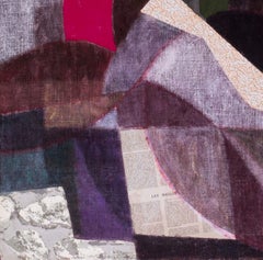 Mid 20th Century French large abstract 'La Grande Baigneuse', 1959