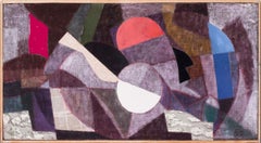 Mid 20th Century French large abstract 'La Grande Baigneuse', 1959