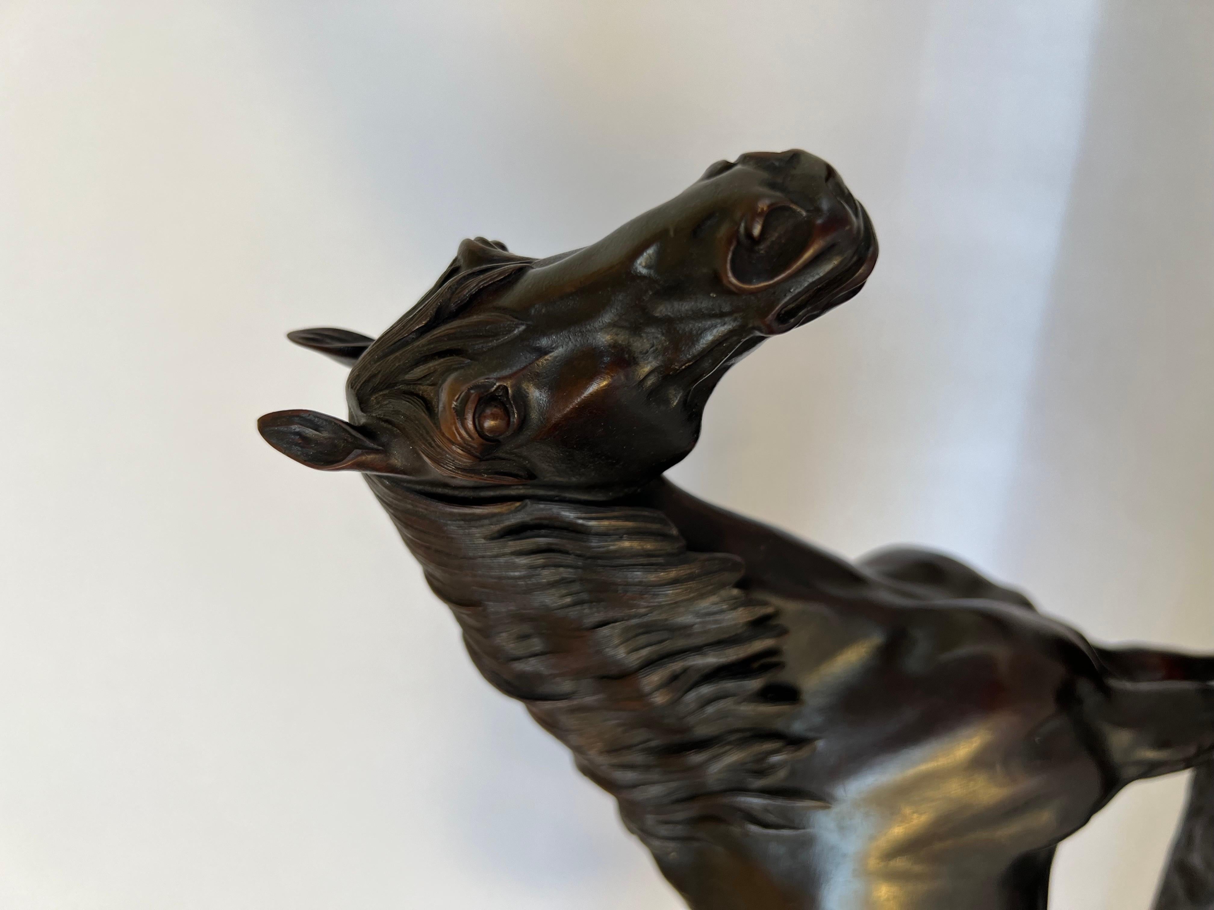 Pierre Jules Mene, sculpture française en bronze d'un cheval équestre Ibrahim  en vente 14