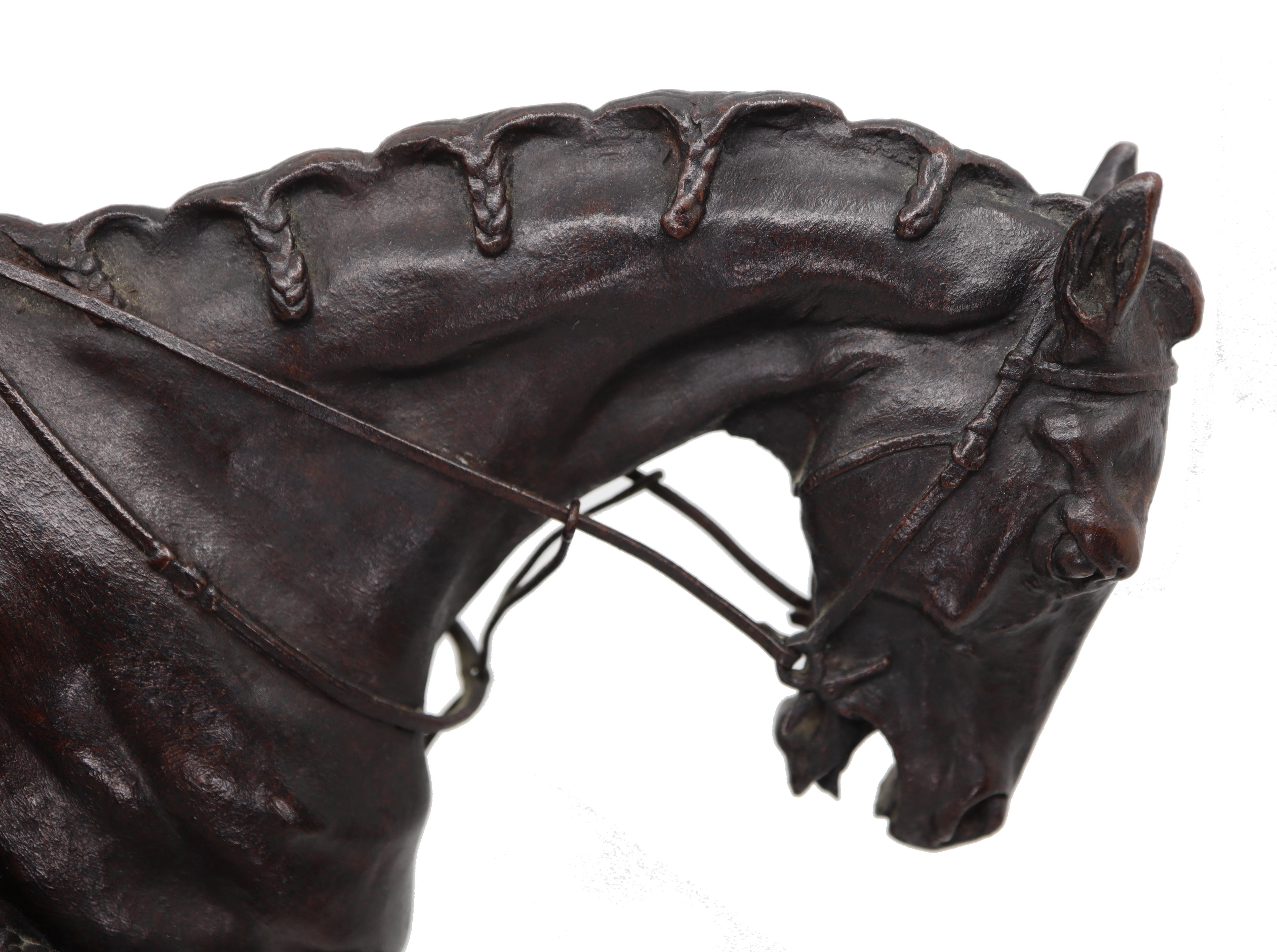 bronze jockey horse manufacturer