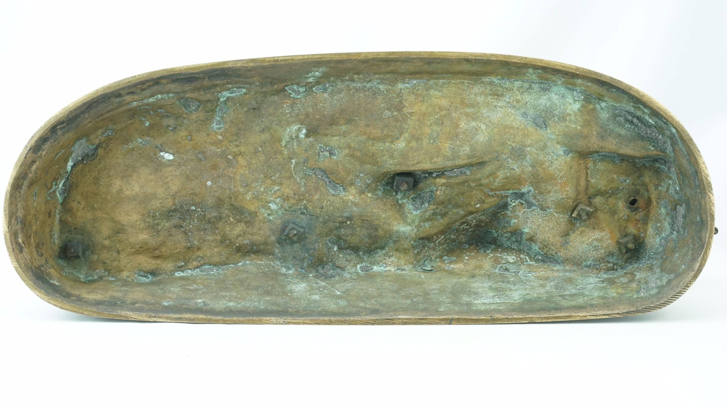 Pierre Jules Mene Spaniel Capturing a Duck Bronze For Sale 5