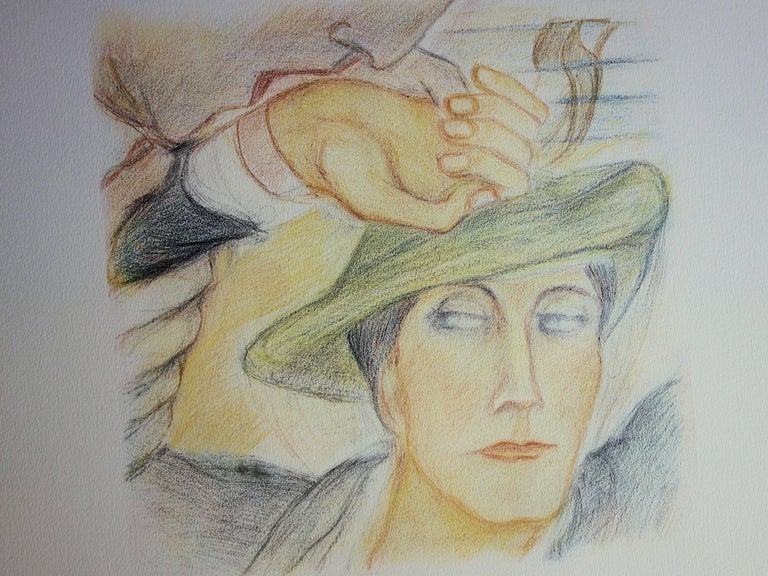 Lithographie Originale Vintage Balthus / Pierre Klossowski 1971 - Grand Format - Parfaite