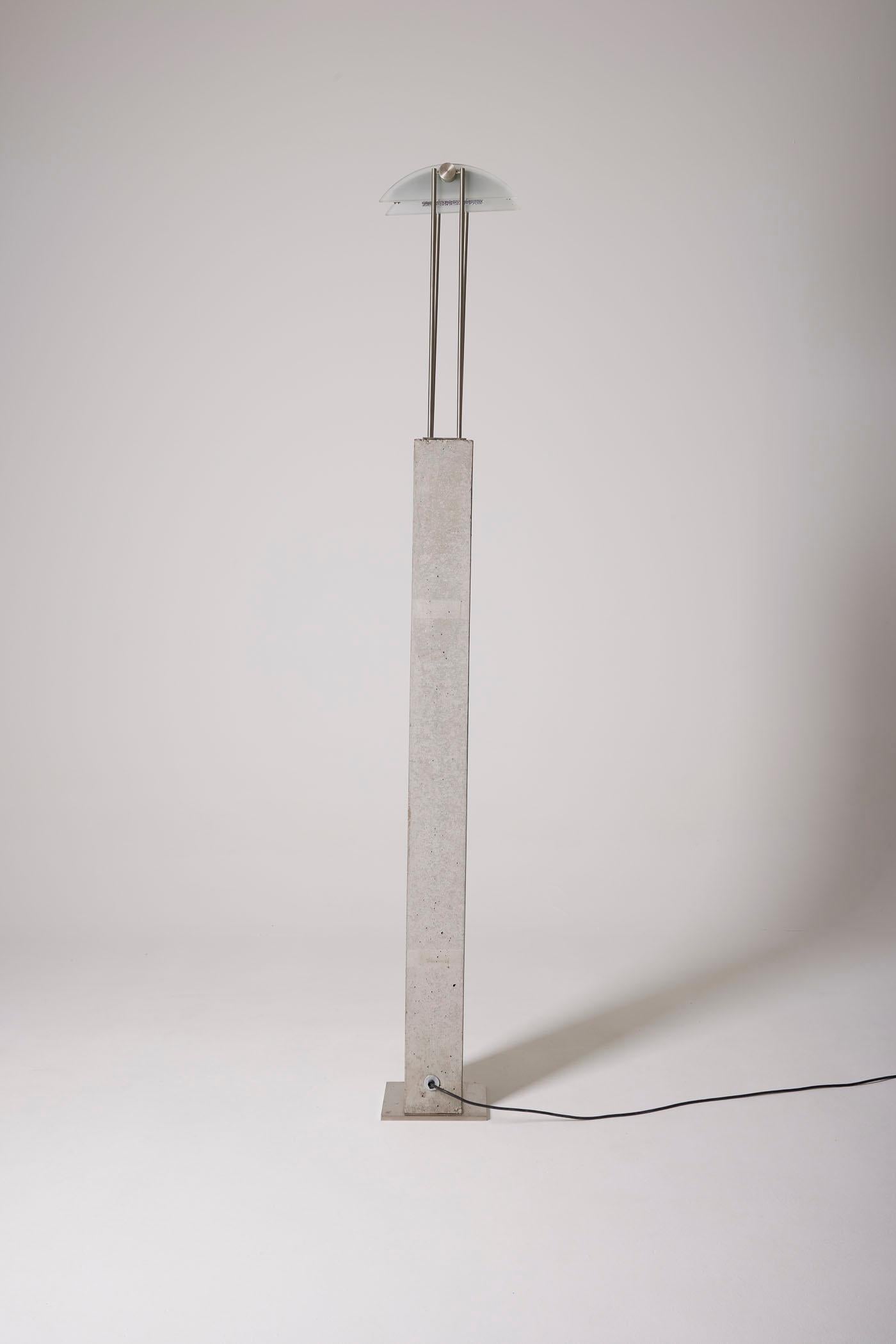 20th Century Pierre Lallemand floor lamp For Sale