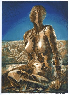 signierte Original-Lithographie
