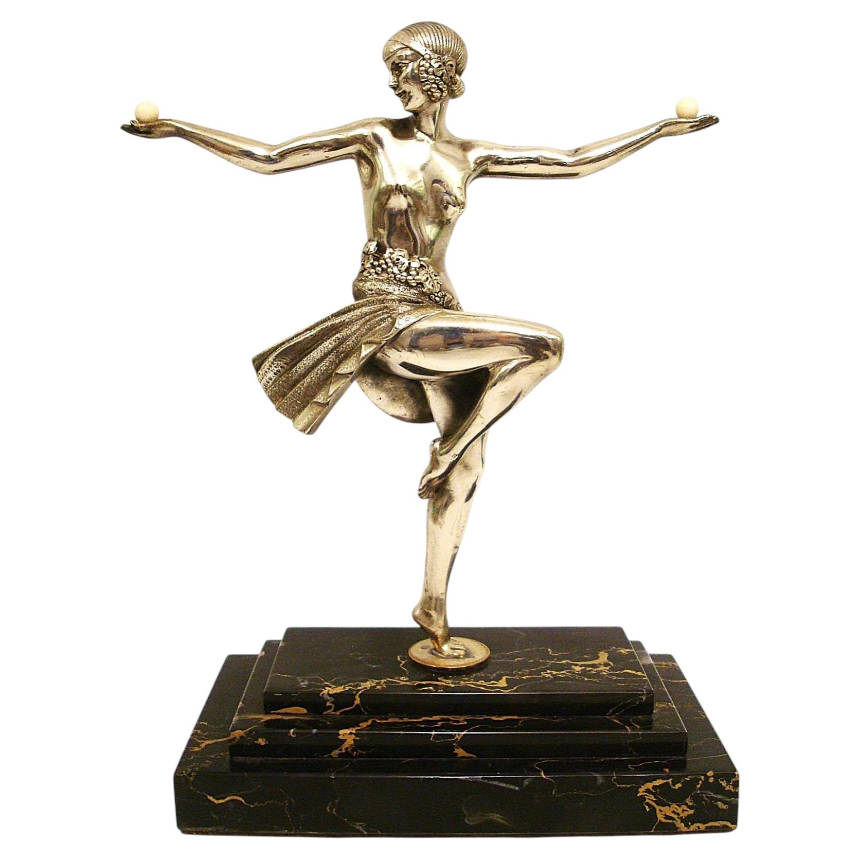 Pierre Le Faguays - Art Deco Dancer - Bronze Sculpture, France circa 1920's