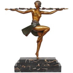 Pierre Le Faguays Dancer with Thyrsus