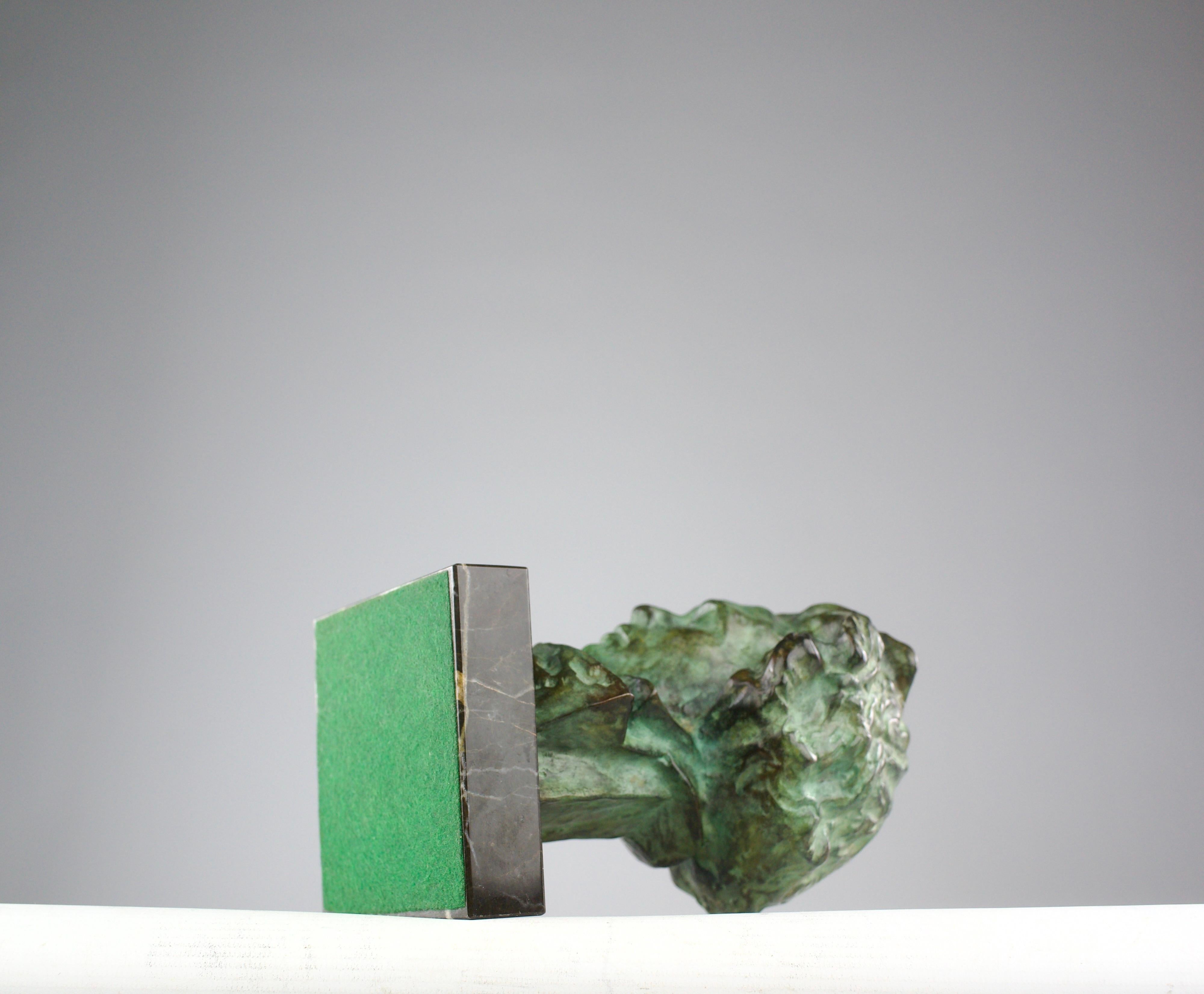 Pierre le Faguays x Max Le Verrier, Beethoven Bronze Bust, Art Deco 1920s 6