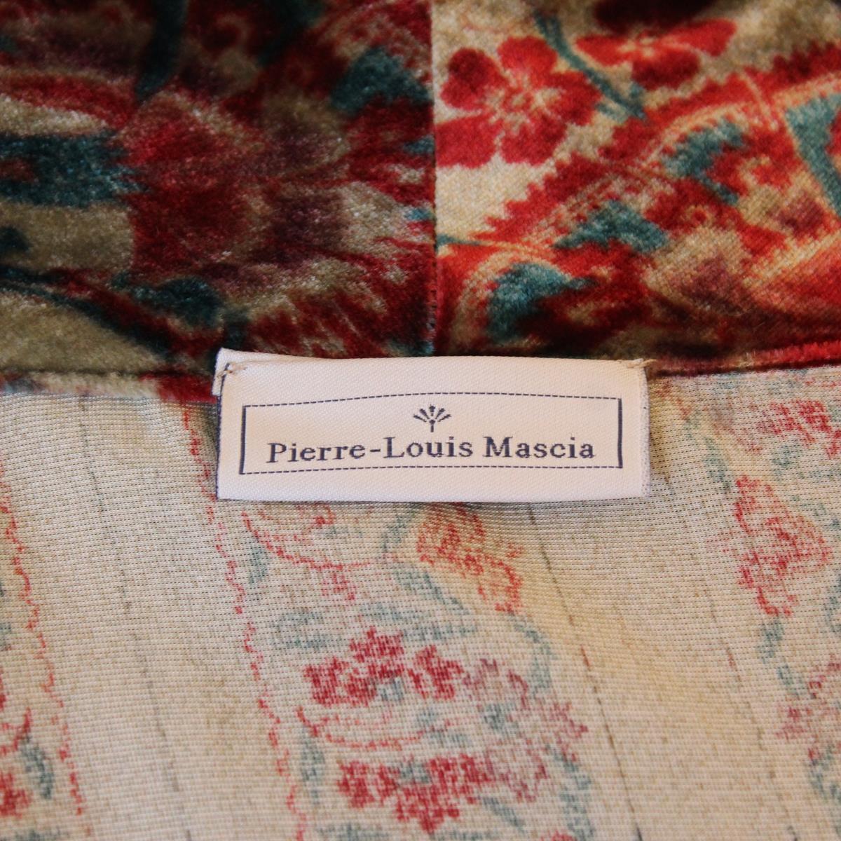 Brown Pierre - Louis Mascia Fancy Velvet Overcoat