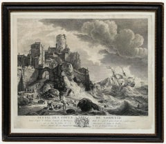 Pierre Maleuvre (1740-1803) - Framed Engraving, Ecueil Des Cotes De Norwege