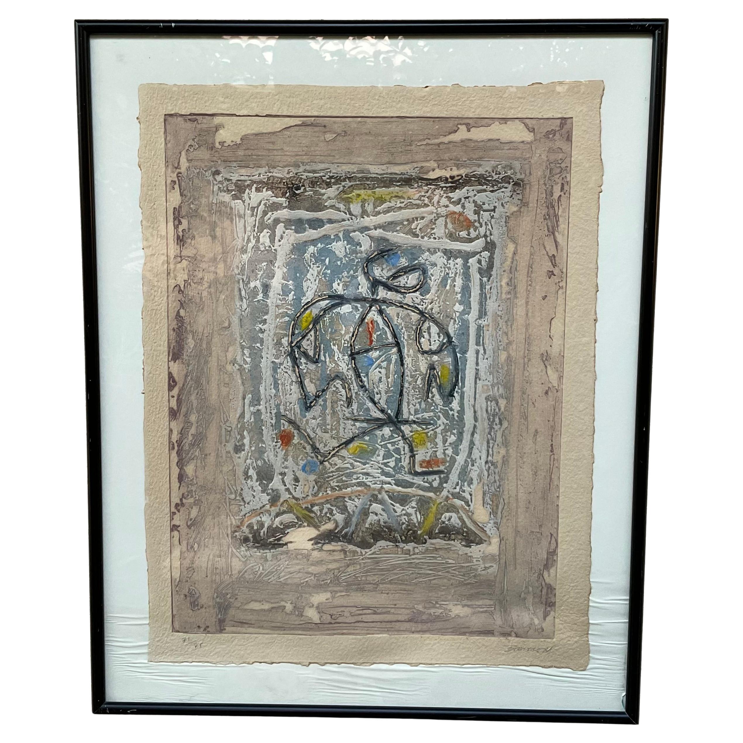 Pierre Marie Brisson Gravure originale au carborundum - Edition limitée numérotée et signée