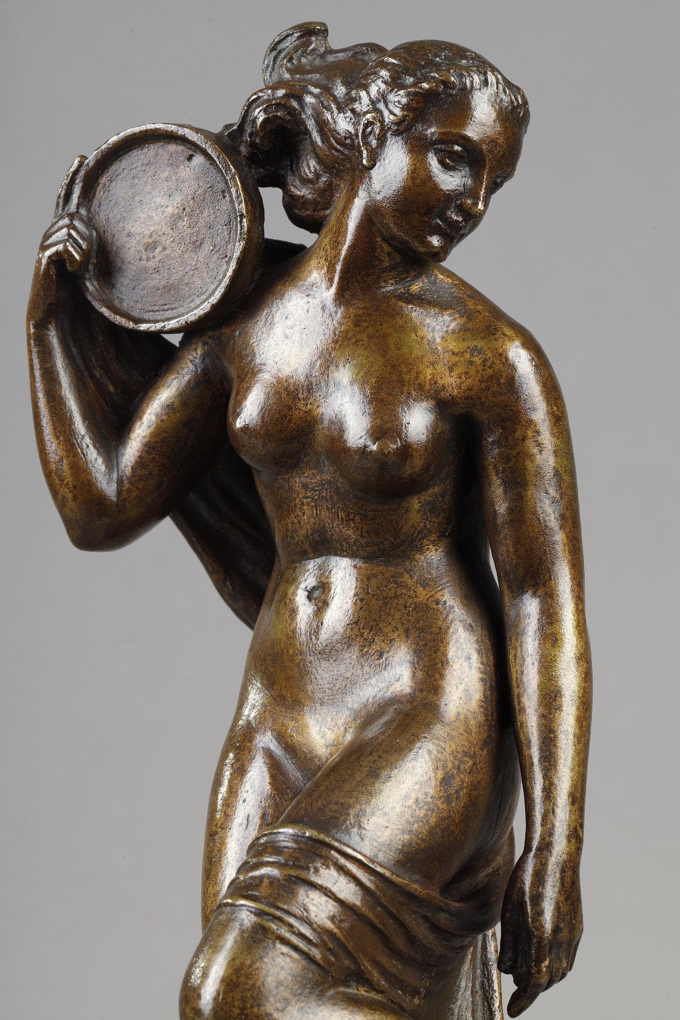 Terpsichore, Musa della danza - Sculpture di Pierre-Marie Poisson