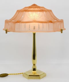 Pierre Maynadier / Muller Freres French Art Deco Table Lamp, circa 1925