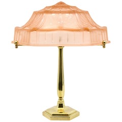 Pierre Maynadier / Muller Freres French Art Deco Table Lamp, circa 1925