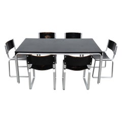 Pierre Mazairac Model 'SM0301' Dining Set for Pastoe