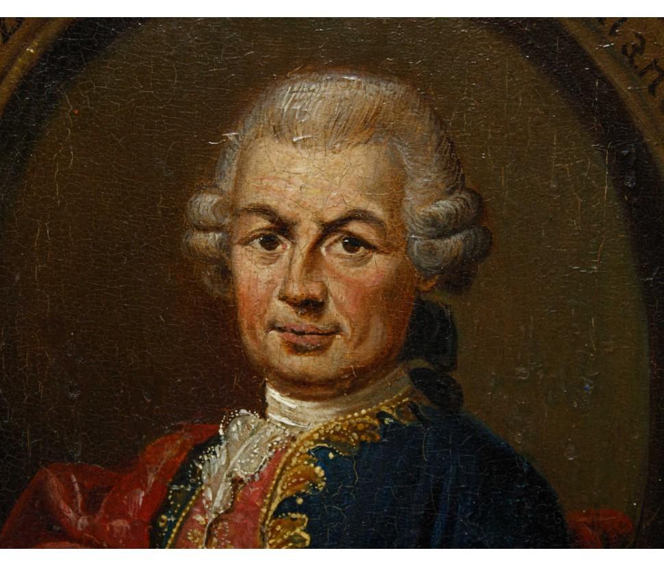 Von Pierre Mequignon, Porträt von Carlo Gozzi im Angebot 3