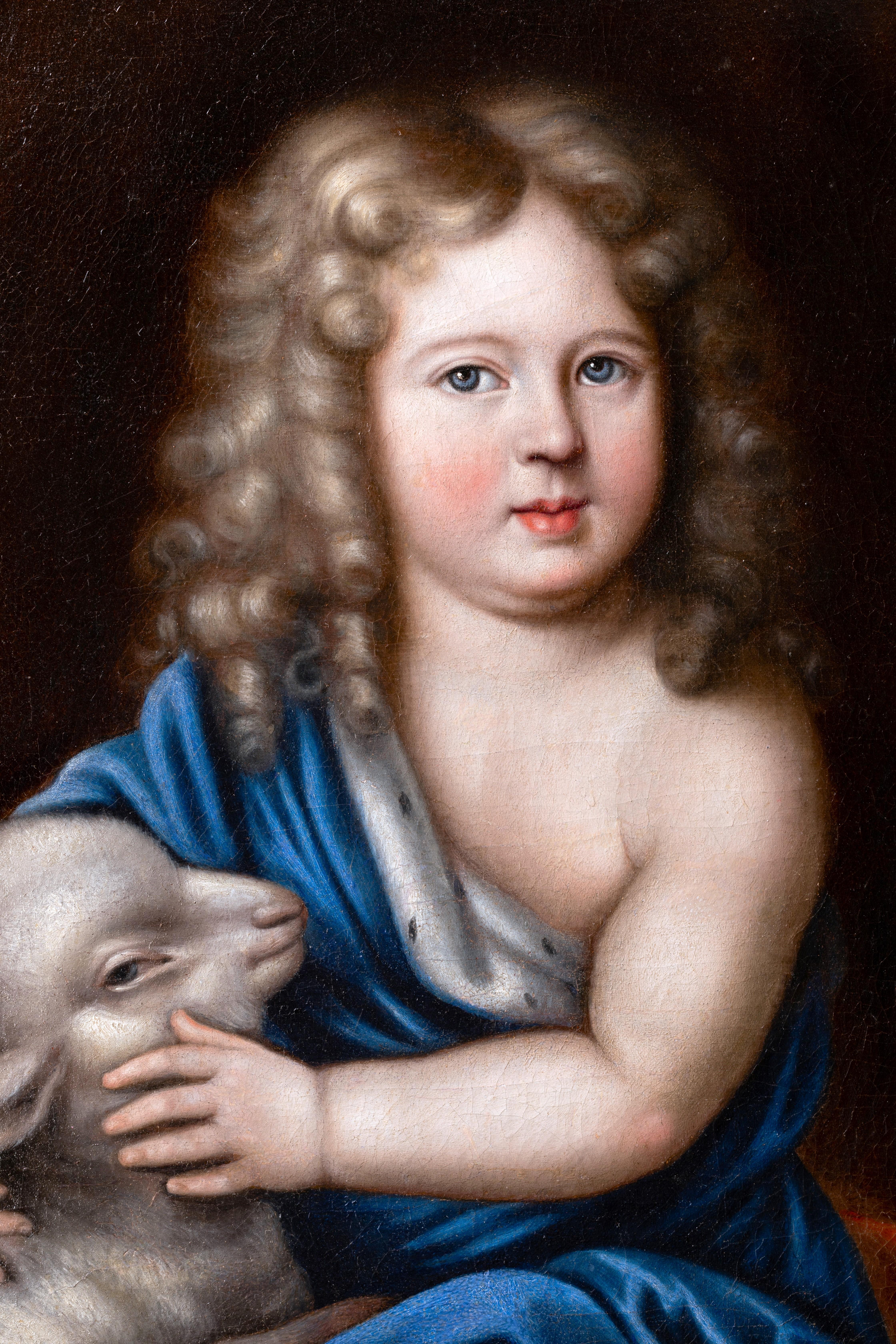 French Portrait of Duc d’Anjou, workshop of Pierre Mignard (1612-1695)  2