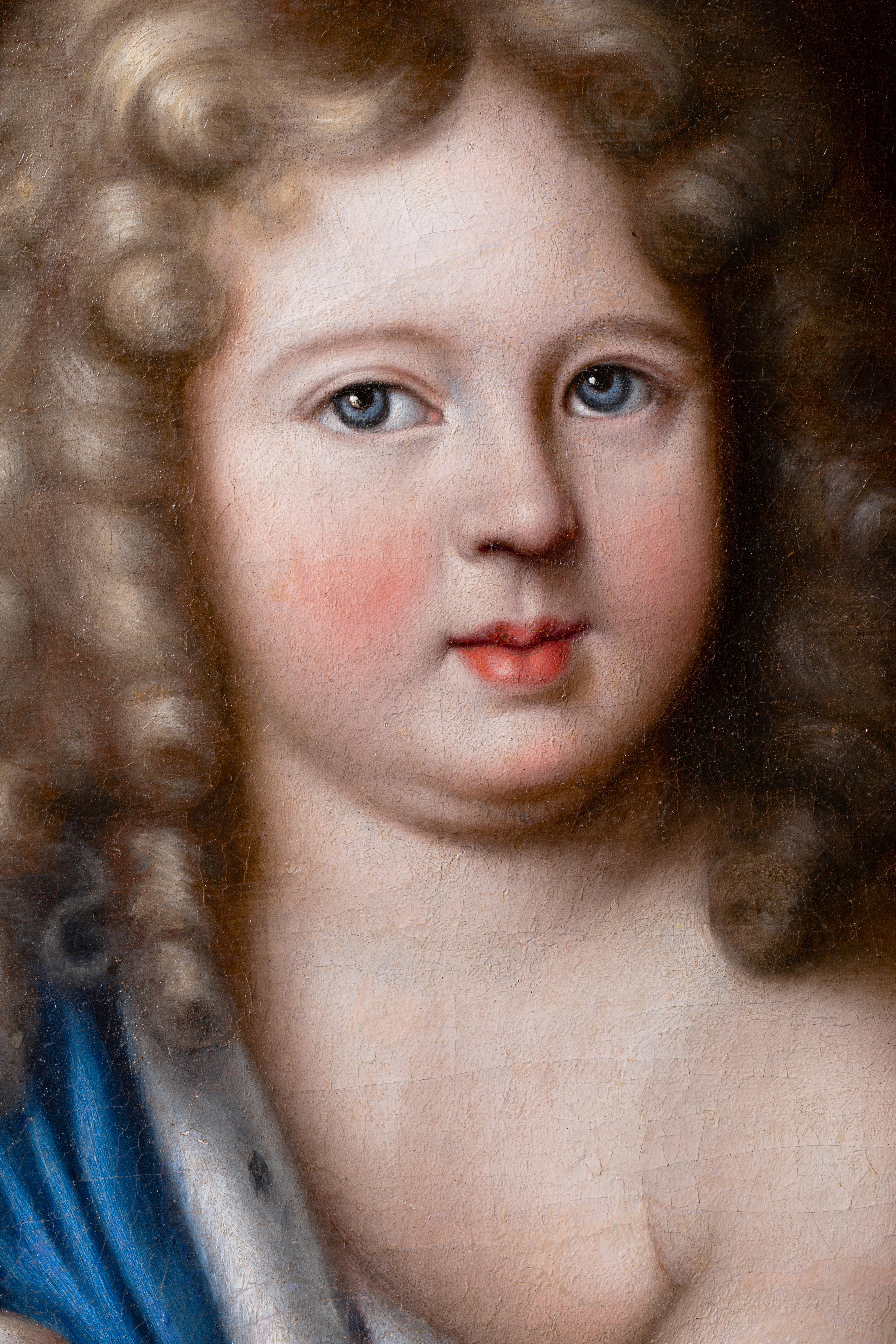 French Portrait of Duc d’Anjou, workshop of Pierre Mignard (1612-1695)  3
