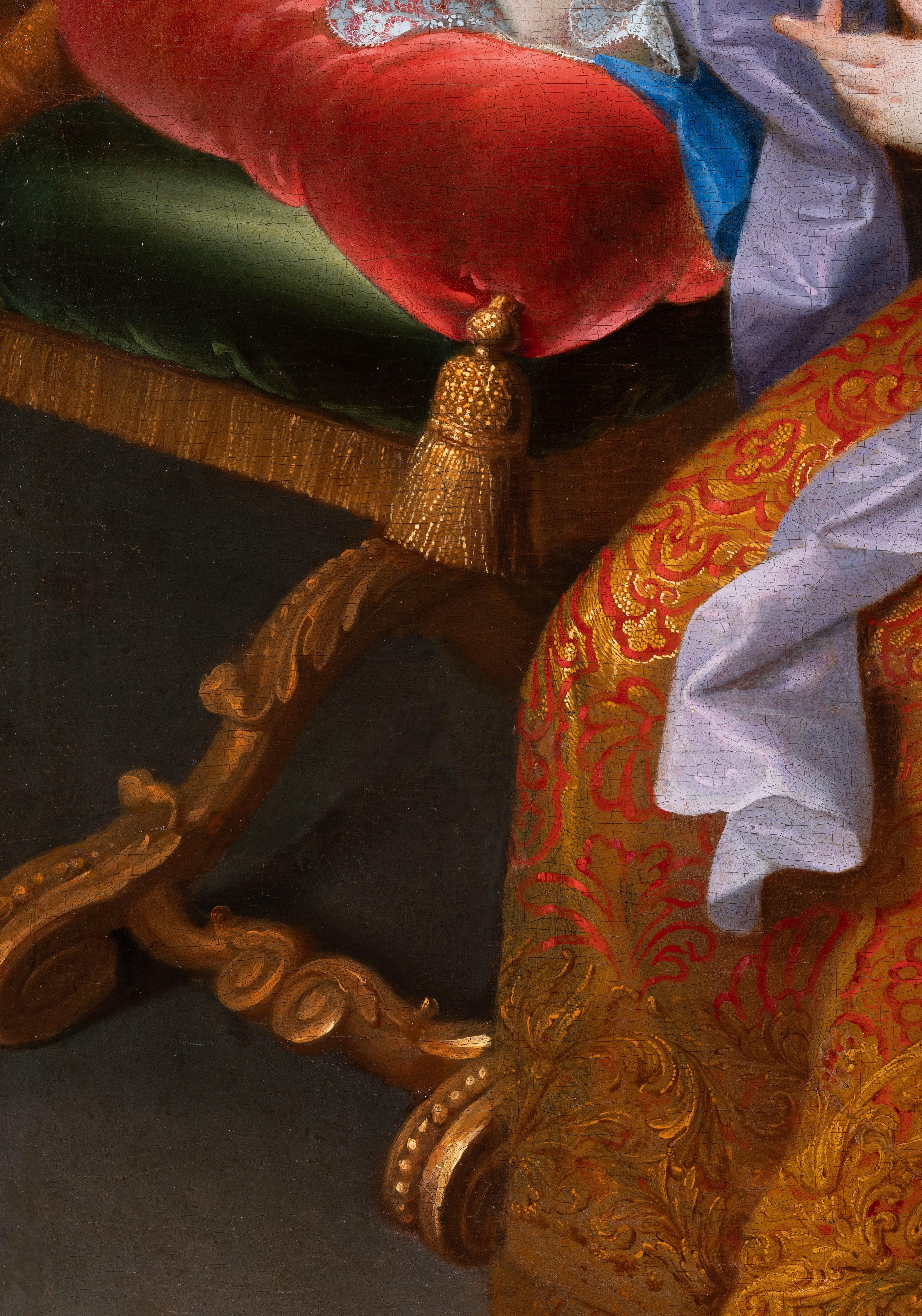 Ritratto di Françoise Marie de Bourbon, principessa francese da bambina, 1685 ca. 1
