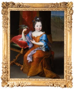 Ritratto di Françoise Marie de Bourbon, principessa francese da bambina, 1685 ca.