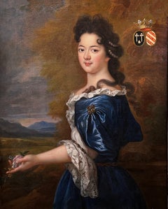 Portrait of Marie Thérèse de Bourbon, Princess of Conti