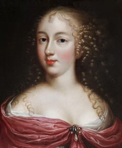 Portrait of Philadelphia Parker later Mrs Stephen Piper c.1690-1695 oil on panel