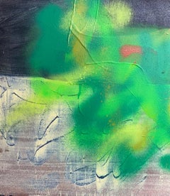 Peinture abstraite acrylique sur bois 190 x 200 cm 2019