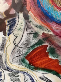 "Tipping Point" abstract acrylic on canvas 195x130cm 2022