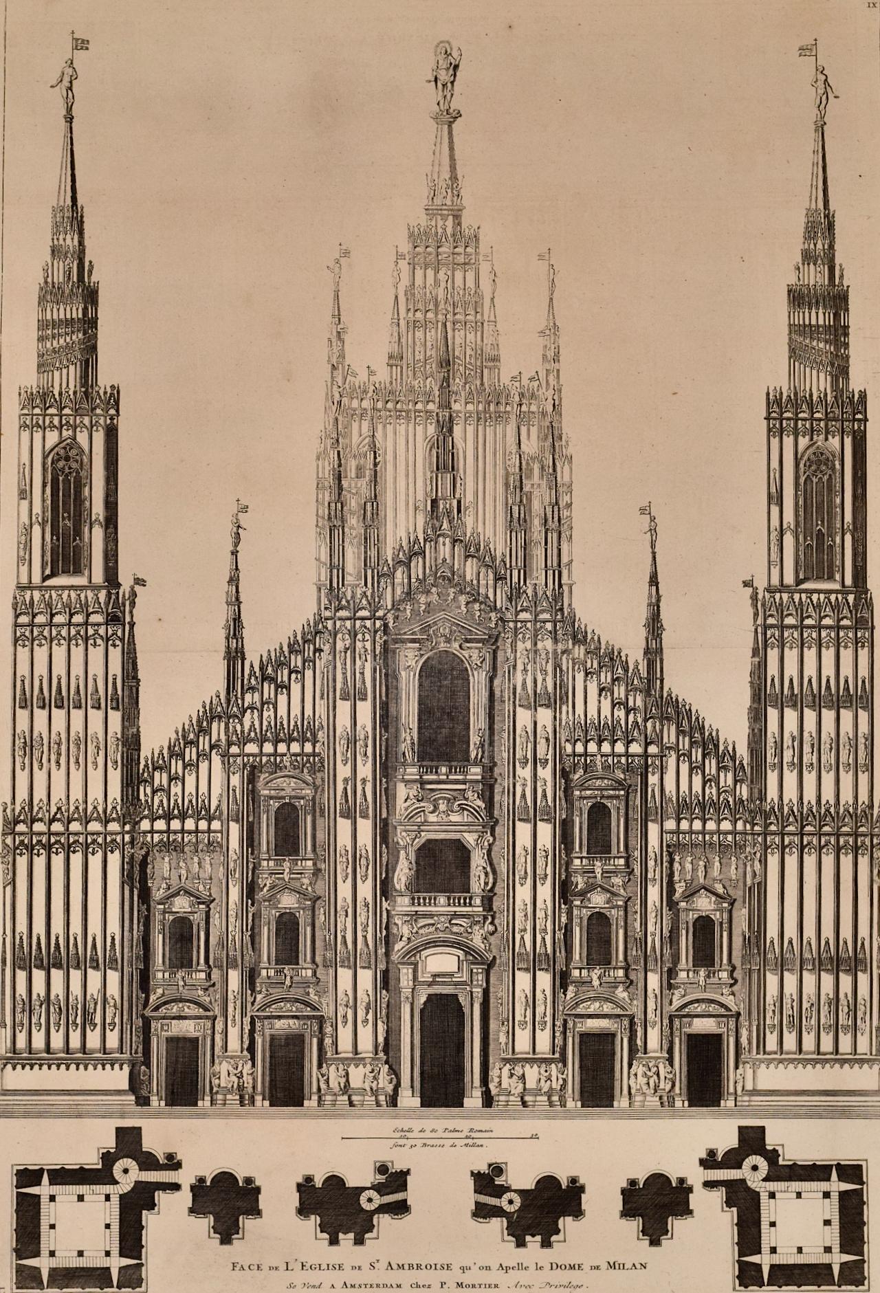 milan cathedral elevation
