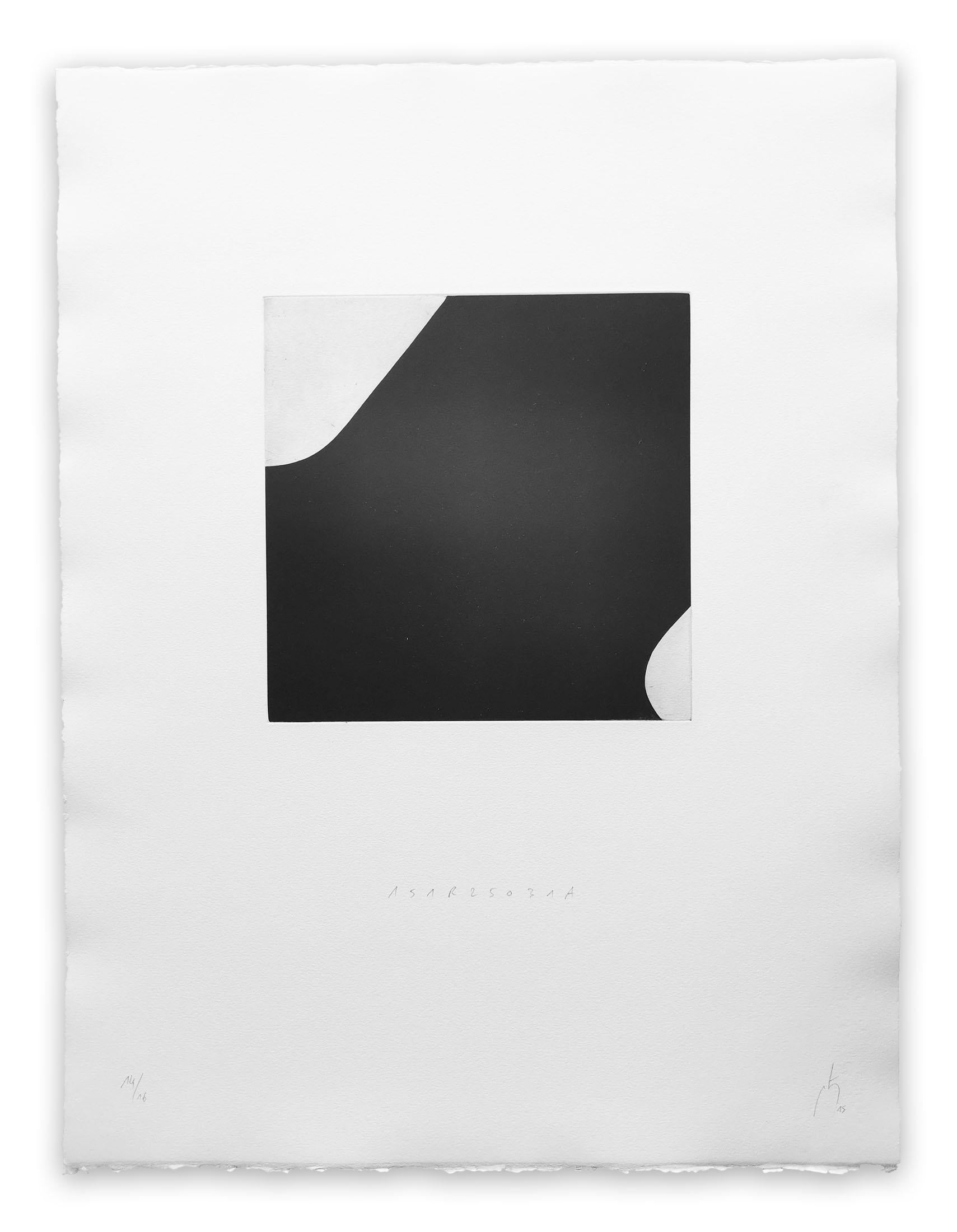 151R1031 (Abstrakt), Print, von Pierre Muckensturm